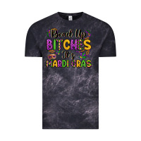 Cloud Black bead up bitches it s mardi gras Vintage Tee - LillyAllenDesigns