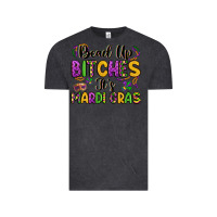 Vintage Black bead up bitches it s mardi gras Vintage Tee - LillyAllenDesigns