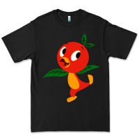 Black orange bird Premium Tee - linhVisuals