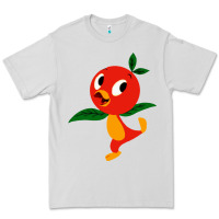 Dove Grey orange bird Premium Tee - linhVisuals