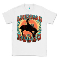 White American rodeo Classic Tee - FaDigitalArtStudio