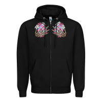Black easter hands skeleton Zipper Hoodie - Jasminsmagicworld