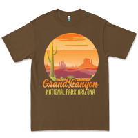 Cacao grand canyon national park t  shirt grand canyon arizona u s national Premium Tee - linhVisuals