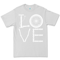 Dove Grey cycling t  shirt cycling cyclist t  shirt (1) Premium Tee - linhVisuals