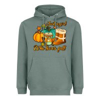Sage just a girl who loves fall Heavyweight Hoodie - Jasminsmagicworld