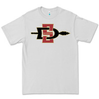 Dove Grey san diego state aztecs Premium Tee - linhVisuals