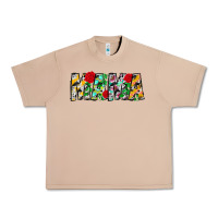 Burro floral animal print mama Urban Heavy Tee - CowhideDigitalArt