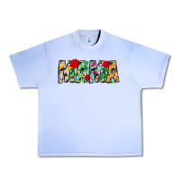 Grape Ice floral animal print mama Urban Heavy Tee - CowhideDigitalArt