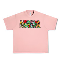 Salmon floral animal print mama Urban Heavy Tee - CowhideDigitalArt