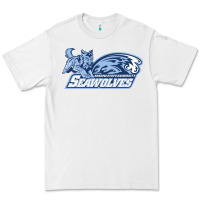 White sonoma state seawolves Premium Tee - linhVisuals
