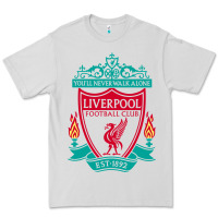 Dove Grey new you'll never walk alone liverpool Premium Tee - linhVisuals