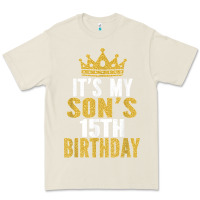 Bone it's my son's 15th birthday 15 years old boy t shirt Premium Tee - linhVisuals
