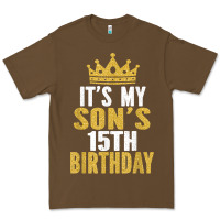 It's My Son's 15th Birthday 15 Years Old Boy T Shirt Premium Tee | Teevron
