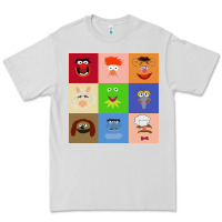 Dove Grey Muppets and Friends Premium Tee - linhVisuals