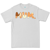 Dove Grey Bluey Mum Premium Tee - linhVisuals