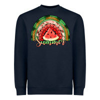 Navy watermelon summer rainbow Heavyweight Sweatshirt - Jasminsmagicworld