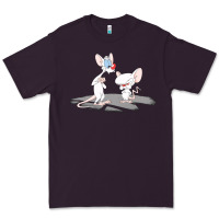 Plum newanimaniacs pinky and the brain Premium Tee - linhVisuals