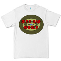 White Daria Sick.Sad World Premium Tee - linhVisuals
