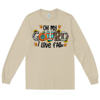 Mushroom oh my gourd i love fall Long Sleeve Tee - CowhideDigitalArt