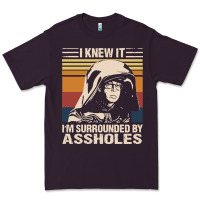 Plum i knew it im surrounded by assholes Premium Tee - linhVisuals
