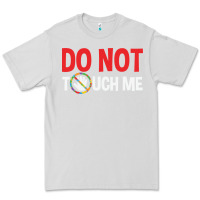 Dove Grey do not touch me autism kid Premium Tee - linhVisuals