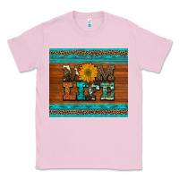 Bubblegum Pink mom life leopard cowhide turquoise aztec Classic Tee - Artiststas