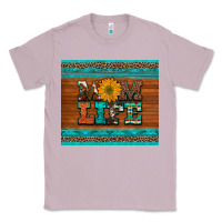 Lilac mom life leopard cowhide turquoise aztec Classic Tee - Artiststas