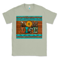 Matcha mom life leopard cowhide turquoise aztec Classic Tee - Artiststas