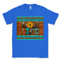 True Royal mom life leopard cowhide turquoise aztec Classic Tee - Artiststas