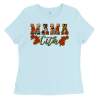 Baby Blue mama cita Ladies Tee - BundleAndBundleShop