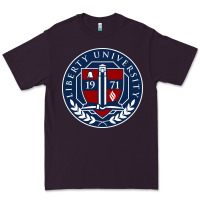 Plum liberty university seal Premium Tee - linhVisuals
