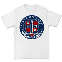 White liberty university seal Premium Tee - linhVisuals