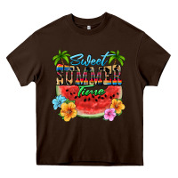 Chocolate Brown Sweet summer time Heavy Core Tee - FaDigitalArtStudio