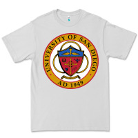 Dove Grey university of san diego Premium Tee - linhVisuals