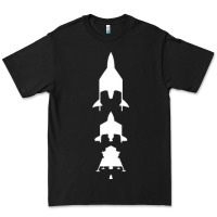 Black Virgin Galactic Evolution Premium Tee - linhVisuals
