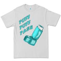 Dove Grey puff puff pass inhaler Premium Tee - linhVisuals