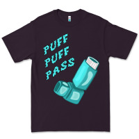 Plum puff puff pass inhaler Premium Tee - linhVisuals