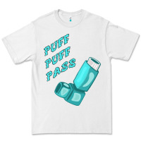 White puff puff pass inhaler Premium Tee - linhVisuals