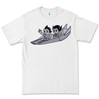 White newastro boy and uran Premium Tee - linhVisuals
