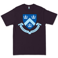 Plum columbia university shield Premium Tee - linhVisuals