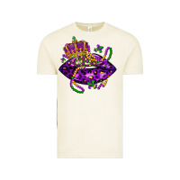 Vintage Arctic mardi gras lips Vintage Tee - LillyAllenDesigns