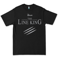 Black funny drugs the line king design Premium Tee - linhVisuals