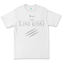 White funny drugs the line king design Premium Tee - linhVisuals