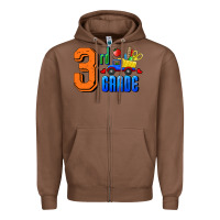 Chestnut Third Grade Zipper Hoodie - RanaPortraitStore