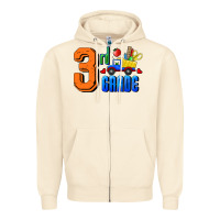 Sandshell Third Grade Zipper Hoodie - RanaPortraitStore
