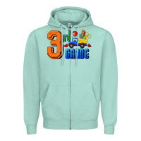 Seafoam Third Grade Zipper Hoodie - RanaPortraitStore