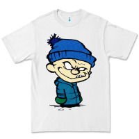 White calvin Premium Tee - linhVisuals