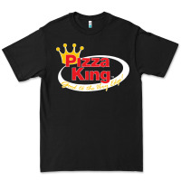 Black pizza king cowboy Premium Tee - linhVisuals