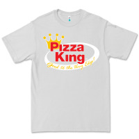 Dove Grey pizza king cowboy Premium Tee - linhVisuals
