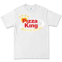White pizza king cowboy Premium Tee - linhVisuals